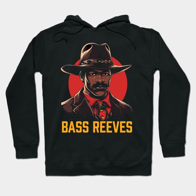 Bass Reeves - The Original Lone Ranger Hoodie by UrbanLifeApparel